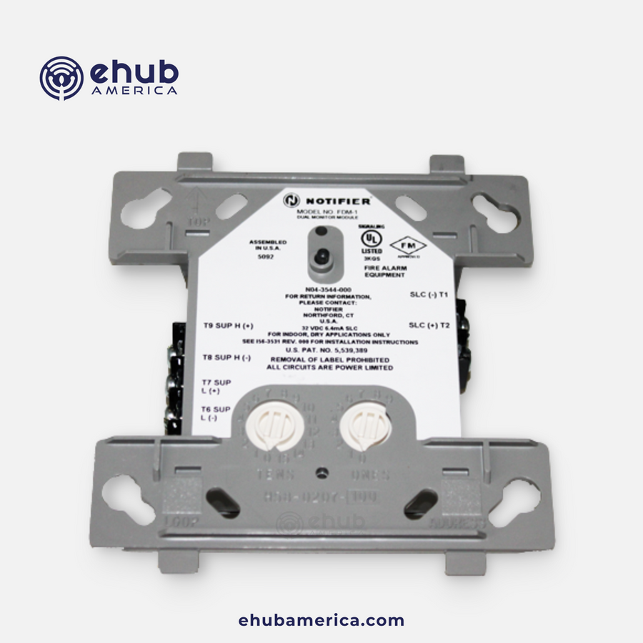 Notifier FDM-1 Addressable Dual Monitor Module