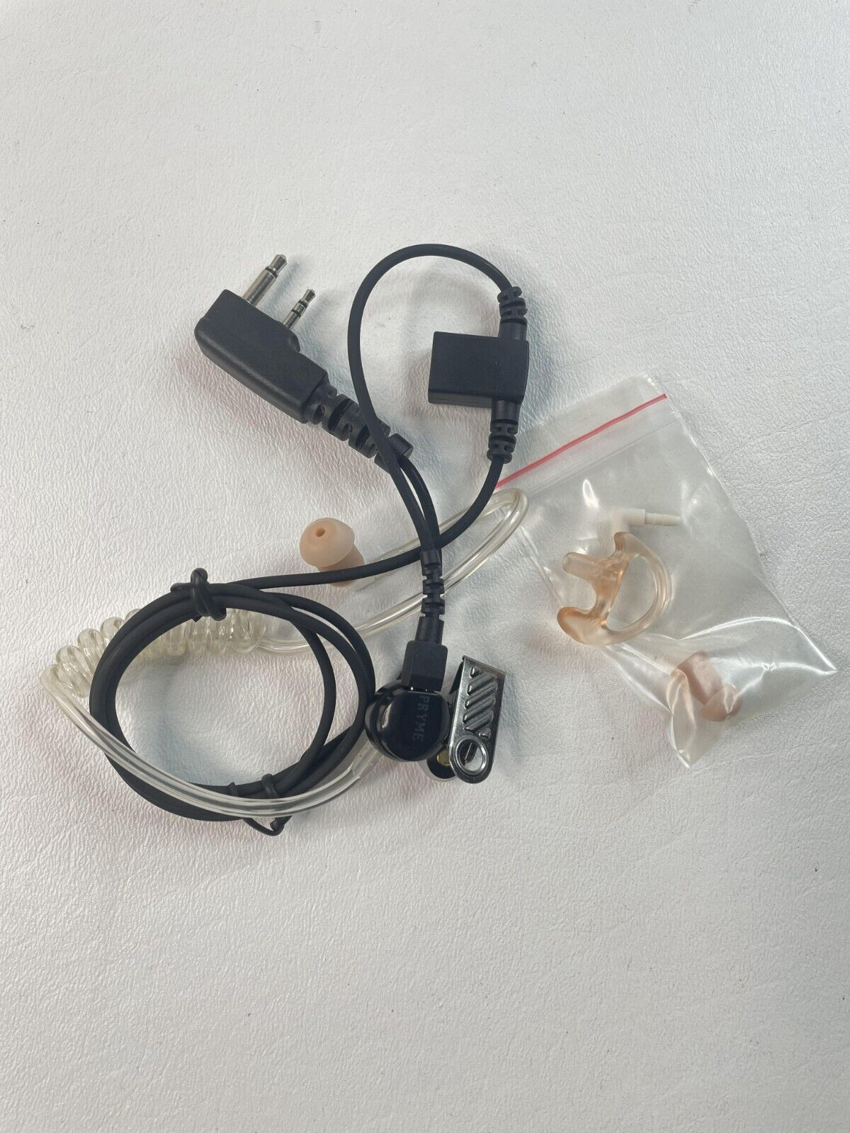 Pryme SPM-1000IL Headphone Kit for Radios ICOM Series G,11, 21 Security Radios