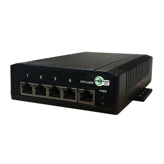 Tycon Power TP-SW5GD-BT 48-56VINPUT, 5 Port High Power PoE Switch