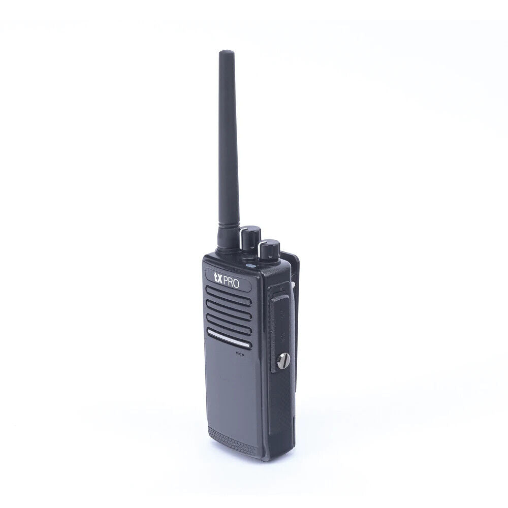 Txpro TX-680-AV Portable Radio VHF 136-174 MHz Digital DMR Analog 5w Preconfigured Complete Set
