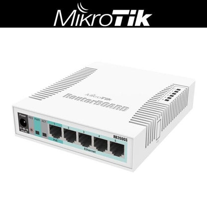 Mikrotik CSS106-5G-1S Smart Switch RB260GS 5x Gigabit Ethernet Smart Switch