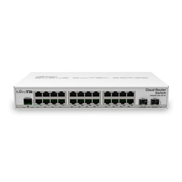 Mikrotik CRS326-24G-2S+IN Cloud Router Switch 24x Gigabit ports 2x SFP+ Cages