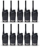 Hytera TC-320 10 PACK UHF Portable Radio 400-470 MHz 1700mAh Li-Ion Battery