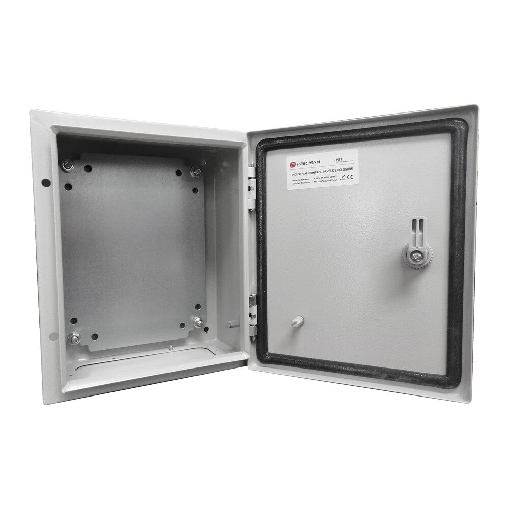 Precision PST-2530-15A Steel Cabinet Single Door Wall Mount Enclosure Outdoor