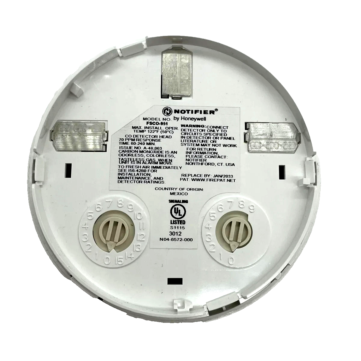 Notifier FSCO-951 Devices - Addressable
