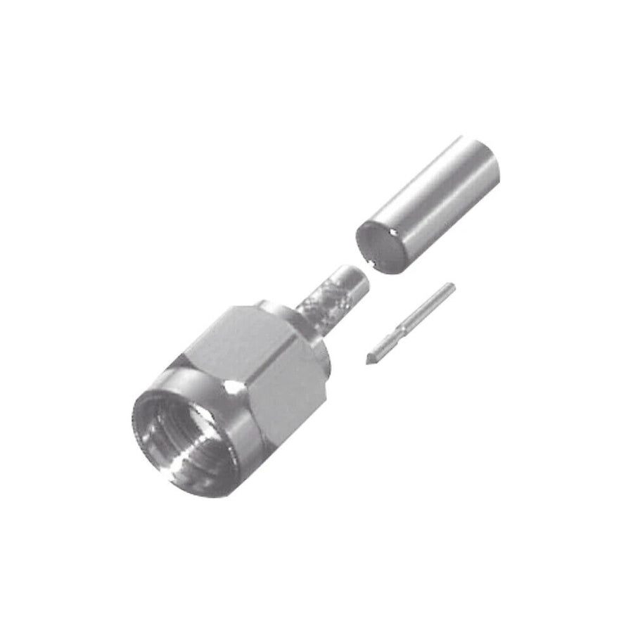 Rf Industries RSA-3000-7 SMA Male to Crimp on PLENUM RG-58/U, RG-122/U