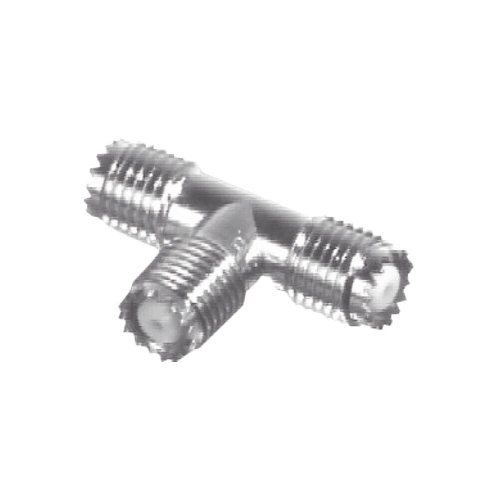 Rf Industries RFU-632 Adapter T Shape Mini-UHF Female to Double Mini-UHF Female