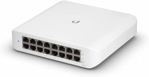 Ubiquiti USW-LITE-16-POE Networks 16-Port Layer 2 Managed Switch 802.3af