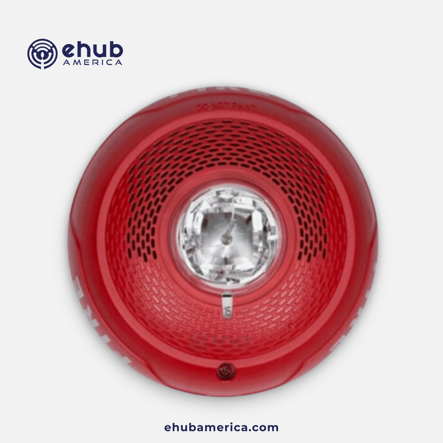 System Sensor SPSCRL Speaker Strobe Ceiling Mount Fire Alarm