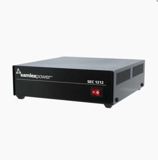 SAMLEX SEC-1212 Desktop Switching Power Supply, 12 Vdc at 10 A Maximum Output