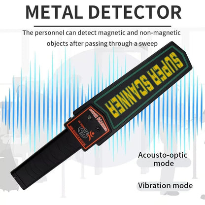 Handheld Metal Detector Security Scanner Super Body Search