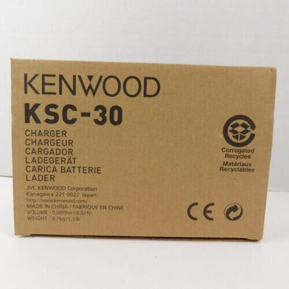 Kenwood KSC-30 Battery Charger with AC Power Supply KNB-25A / KNB-26N 100-240V