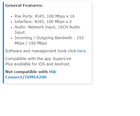 Epcom XR432/16-GEN3 NVR 8MP (4K) 32 Channels IP 16 POE Ports H.265+ Video Output in 4K