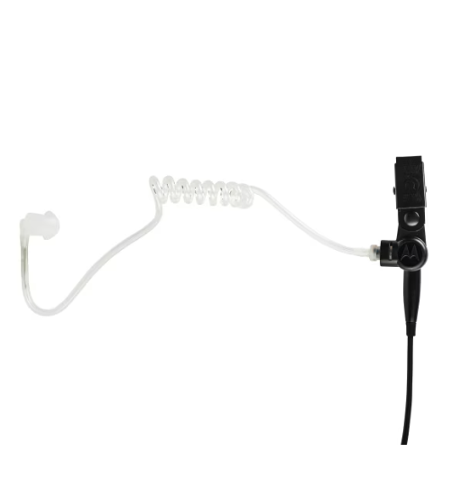 10 PK OEM Motorola PMLN6530A 2Wire Surveillance Kit Clear Translucent Tube Black