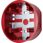 System Sensor SBBCRL Ceiling Speaker Surface Mount Back Box Red Modern Elegant