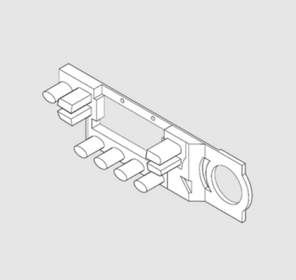 KENWOOD K29-9262-01 Front Keypad for Kenwood Radios TK-7100, 8100