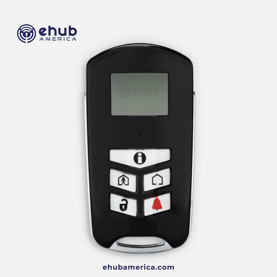 Dsc WT4989 2Way Wireless Keyfob, W/Icon Display
