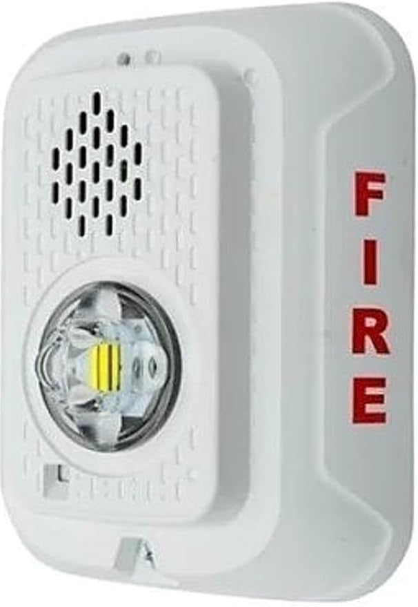 System Sensor P2WLED Horn Strobe 2W White Wall