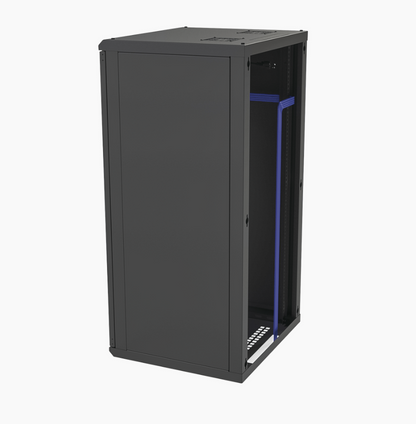 19" 24U Rack Wall Mounted, Single Section Enclosure Network Server Rack Cabinet