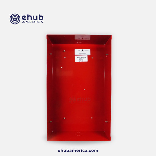 Edwards 6832-1 Backbox - Red, For 6830-1 Or 683