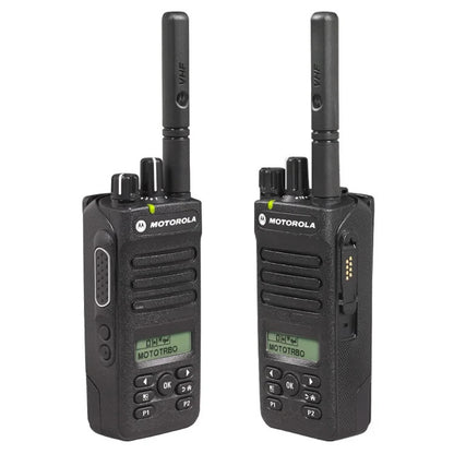 Motorola DEP570E VHF DEP570e MOTOTRBO VHF 136–174 MHz Digital Portable Two-Way Radio IP67