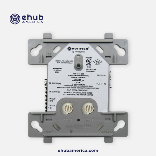 Notifier NDM-100 Monitor Module Dual