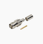 Rf Industries RFT-1217-X 5PK TNC Female Connector, Crimp on RG-8/X LMR-240 Cable