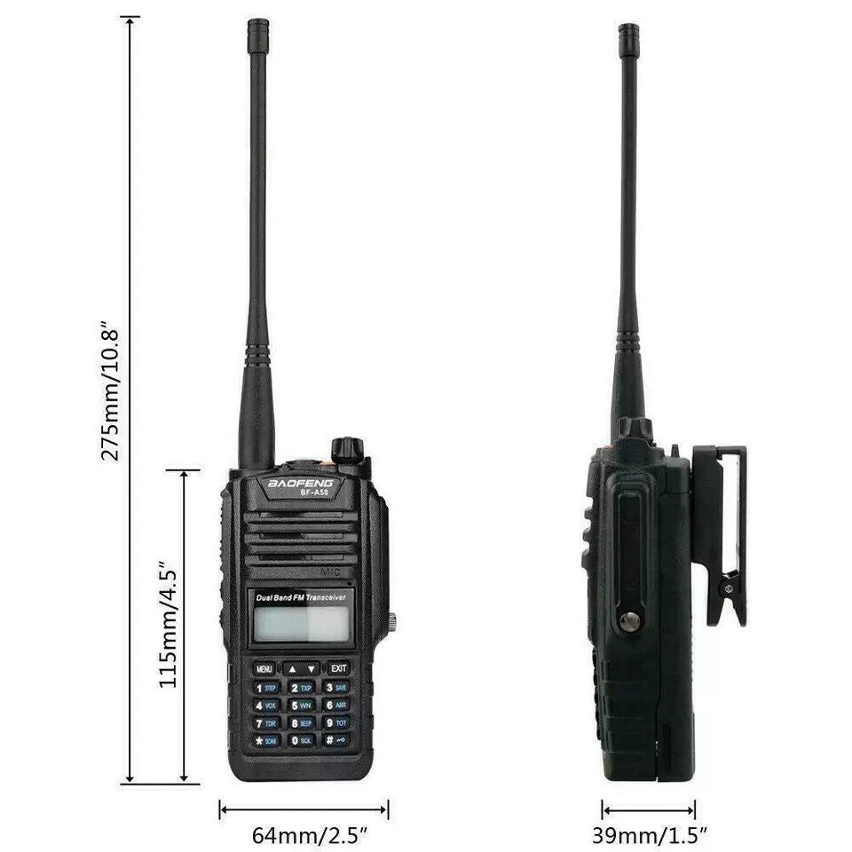 Baofeng BF-A58 5w IP67 Waterproof Two Way Radio VHF/UHF Dual Band