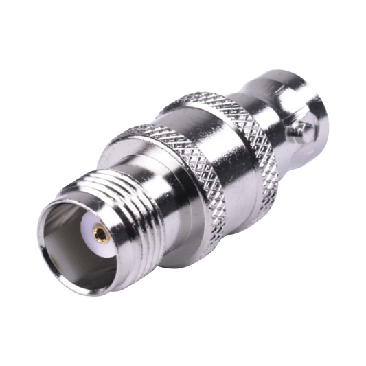 RFT-1232 Straight Adaptor from TNC Female Connector to BNC Female Body Nickel