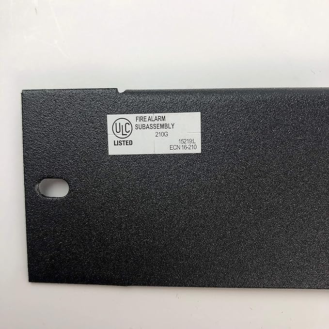 Notifier VP-2B 2" Filler Dress Plate Black