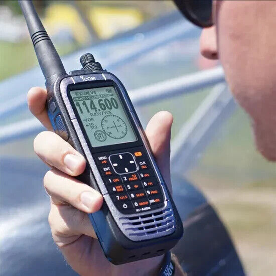 Icom IC-A25N NAV/COM VHF Airband Handheld Radio Transceiver Authorized Dealer