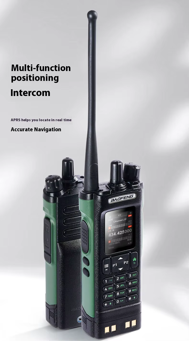 Baofeng DM-32 Walkie Talkie DMR GPS 10W GPS APRS Air Band FM Radio Type-C