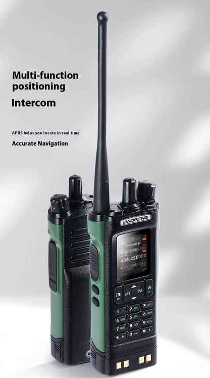 Baofeng DM-32 Walkie Talkie DMR GPS 10W GPS APRS Air Band FM Radio Type-C