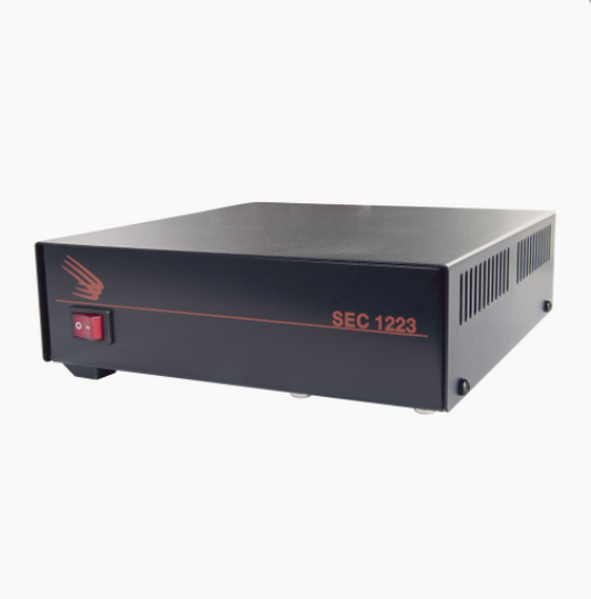 Samlex SEC-1223 Switching Power Supply, Maximum Current of 23 A.