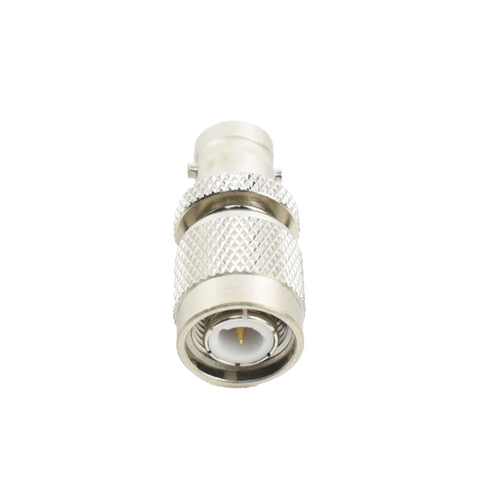 RFT-1231 Straight Adaptor from TNC Male Connector to BNC Female Nickel PTFE