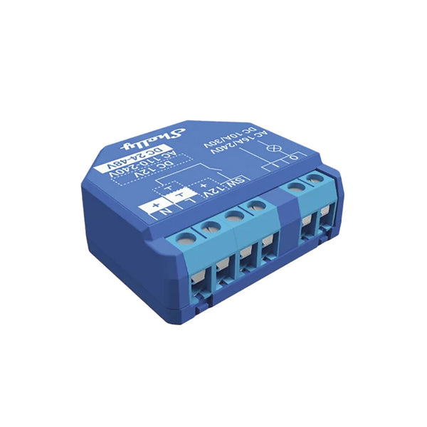 Shelly SHELLYPLUS1UL UL-certified WiFi-operated Smart Relay 1 Channel 15A