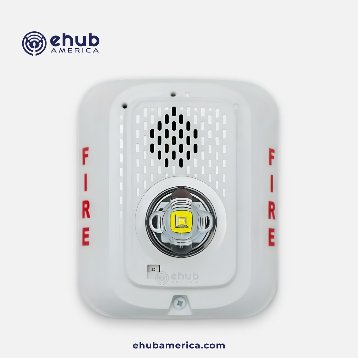 System Sensor P2WLED Horn Strobe 2W White Wall
