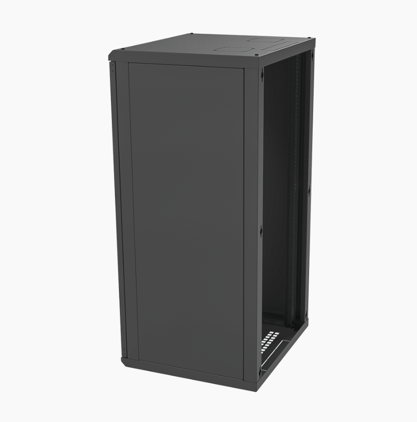 19" 24U Rack Wall Mounted, Single Section Enclosure Network Server Rack Cabinet