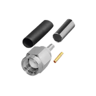 RF Industries RP-3000-B (3-Pack) Reverse Polarity SMA Male Crimp Connector