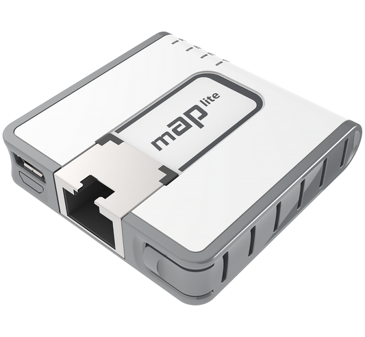 Mikrotik RBMAPL-2ND RouterBOARD mAP Lite 2.4GHz 802.11b/g/n Access Point LAN