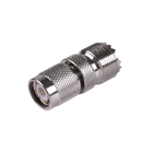 Rf Industries RFT-1235 Straight Adaptor from TNC Male to UHF Female (SO-239)