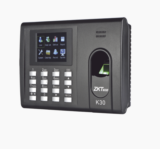 Zkteco K-30 Fingerprint Reader and proximity card reader / TCP-IP / Relay Output