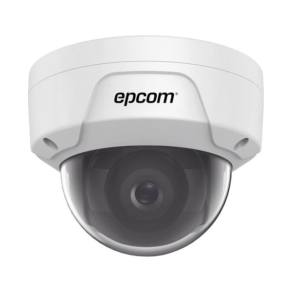 Epcom XD41H IP Camera Dome 4 MP 2.8mm Lens H.265 IP67 POE 98ft IR WDR 120dB P2P Metal