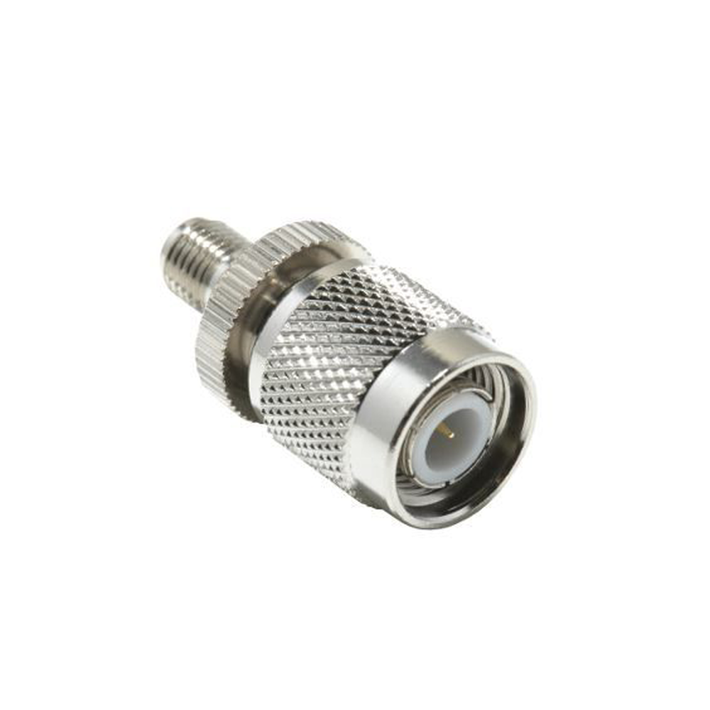 Rf Industries RSA-3472 Straight Adaptor from SMA Female to TNC Male Connector Nickel Gold PTFE
