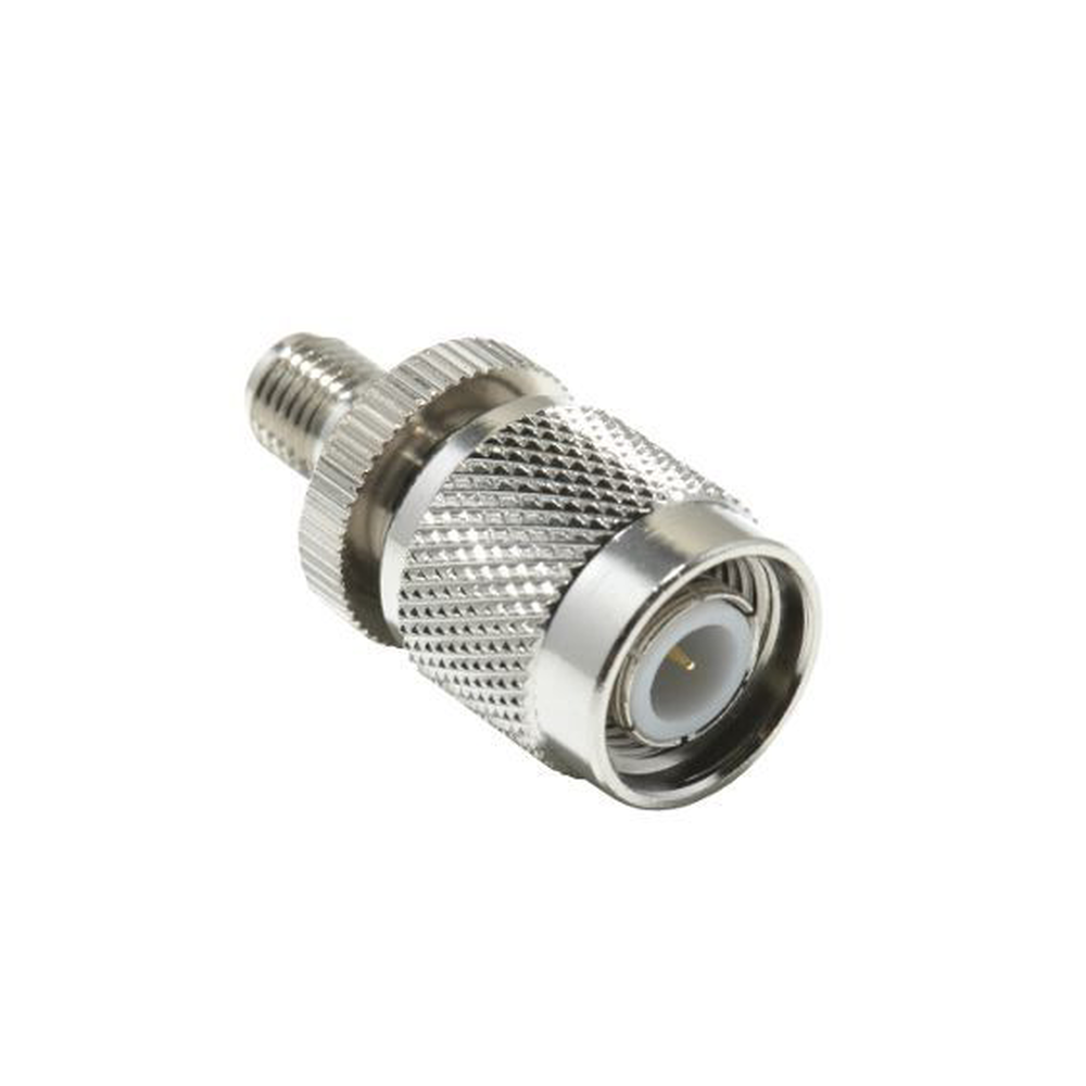 RSA-3472 Straight Adaptor from SMA Female to TNC Male Connector Nickel Gold PTFE