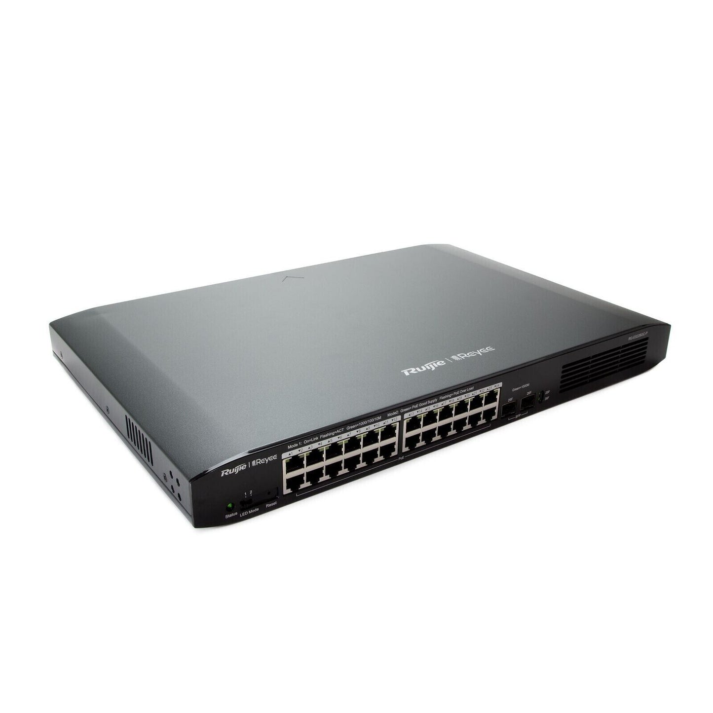 RUIJIE RG-ES226GC-P Smart PoE Switch with 24 Gigabit PoE 802.3af/at ports +2 SFP