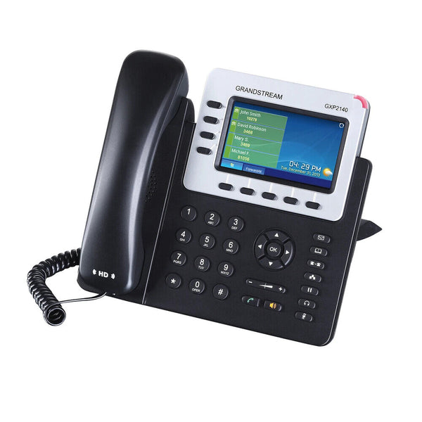 Grandstream GXP2140 Enterprise IP Phone 4 Line 4 SIP Gigabit color LCD Bluetooth