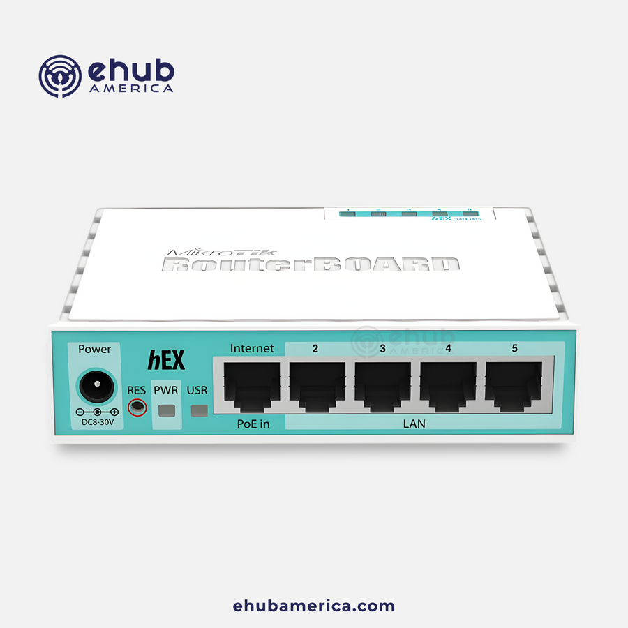 Mikrotik RB750GR3 hEX 5-port Ethernet Gigabit Router RouterBOARD hEX