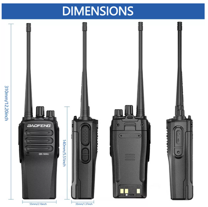 BaoFeng DR-1909 DMR Walkie Talkie 5W UHF 400-470MHz Two Way Radio 2800mAh Batter