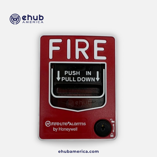 Fire-Lite BG-12LX Firelite Addressable Emergency Pull Station